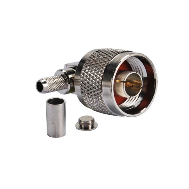 RF Connector N Male Right Angle For RG316/RG174 Cable Crimp Type N-C-JW1.5